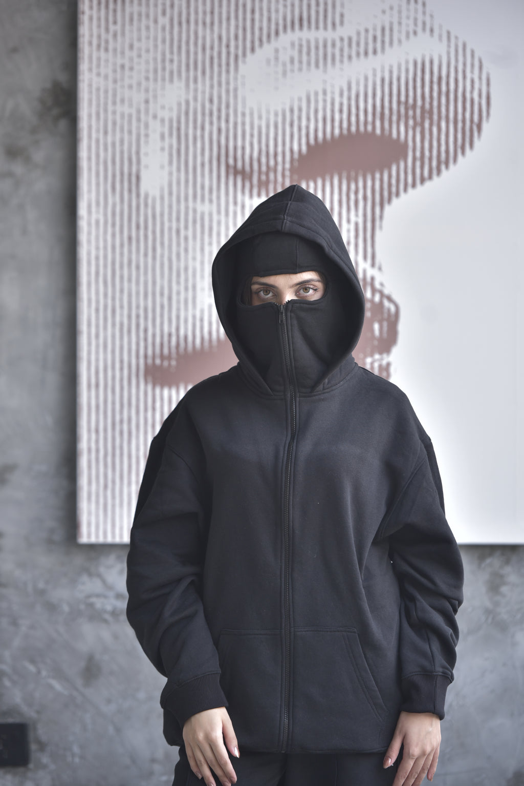 Blackout Ninja Hoodie Unisex