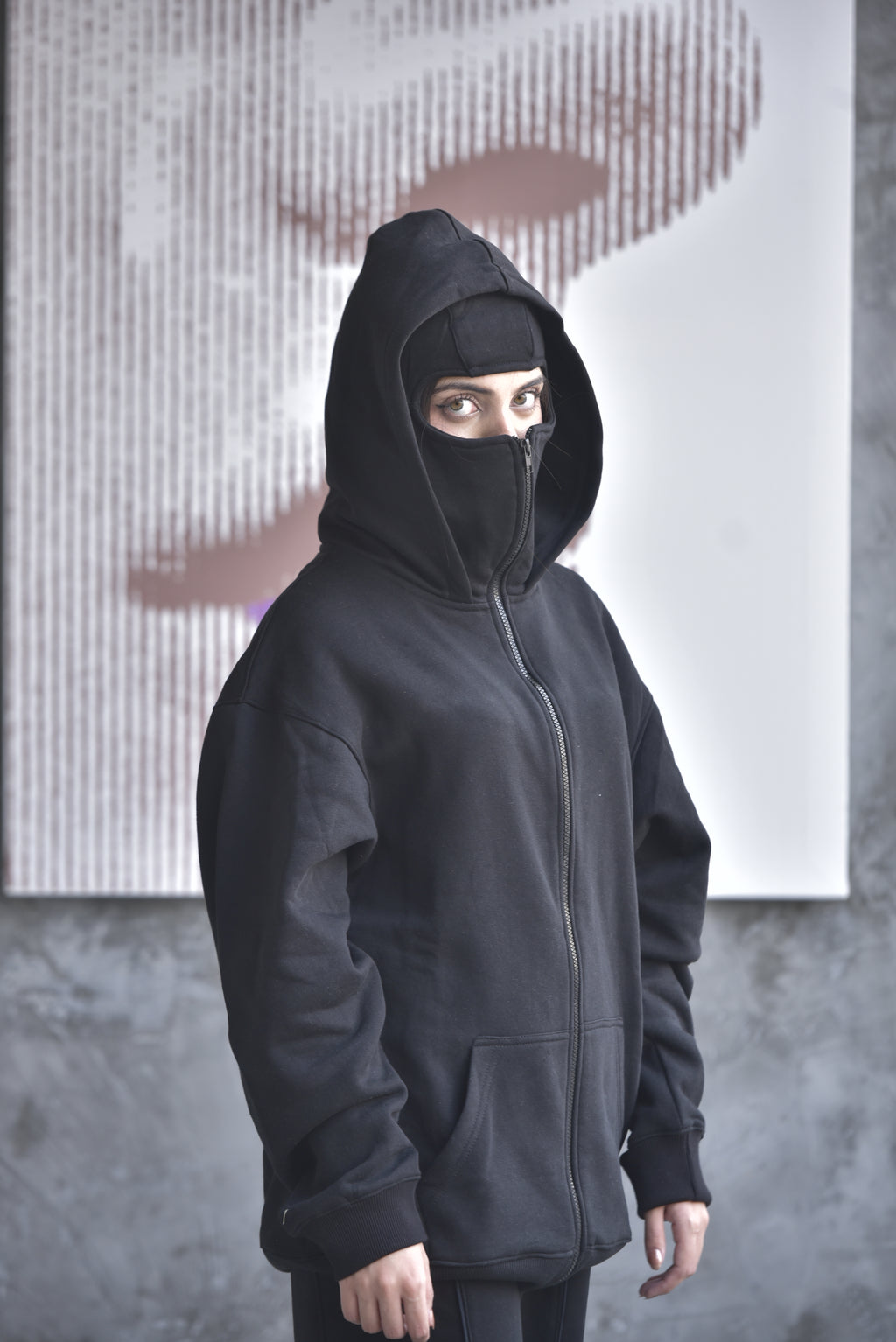 Blackout Ninja Hoodie Unisex