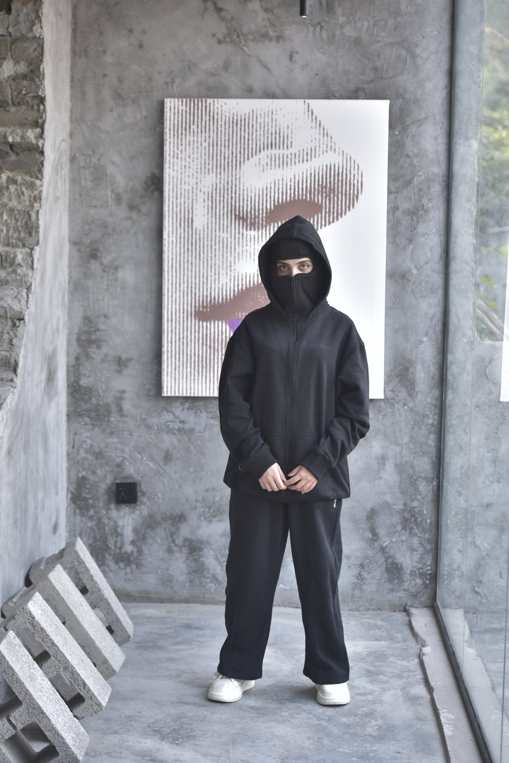 Blackout Ninja Hoodie Unisex